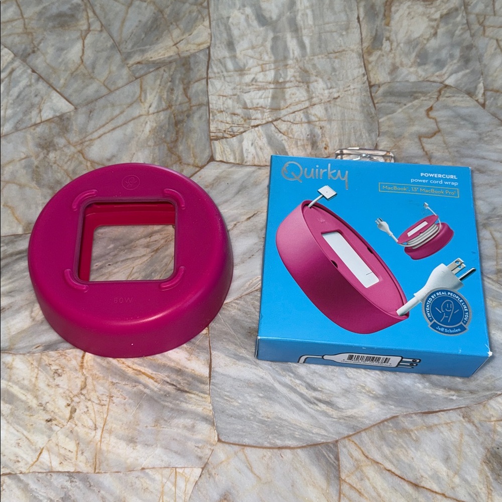 Quirky PowerCurl Cord Wrap in Pink